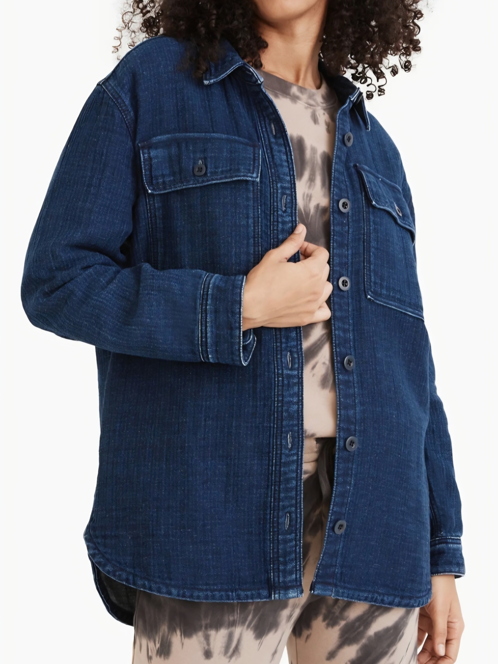 Madewell Indigo Denim Shacket